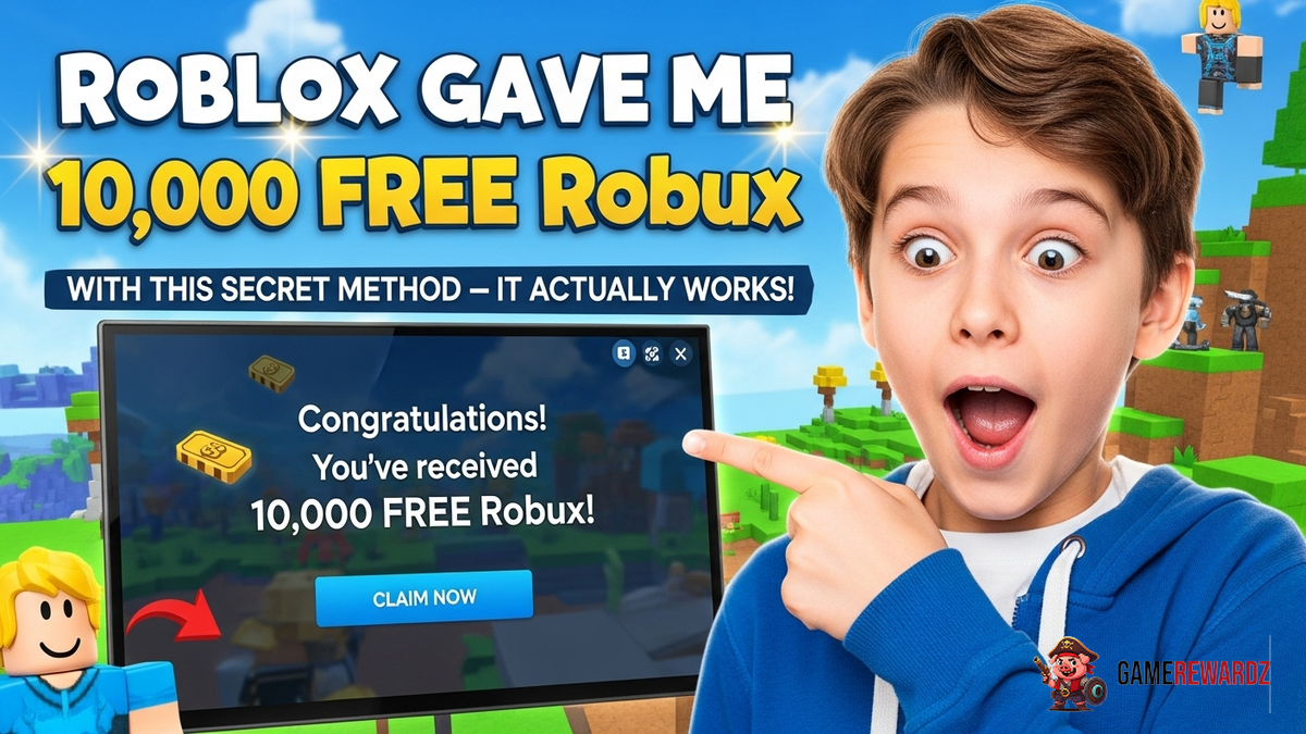 Roblox Gave Me 10,000 FREE Robux With This Secret Method – It Actually Works!